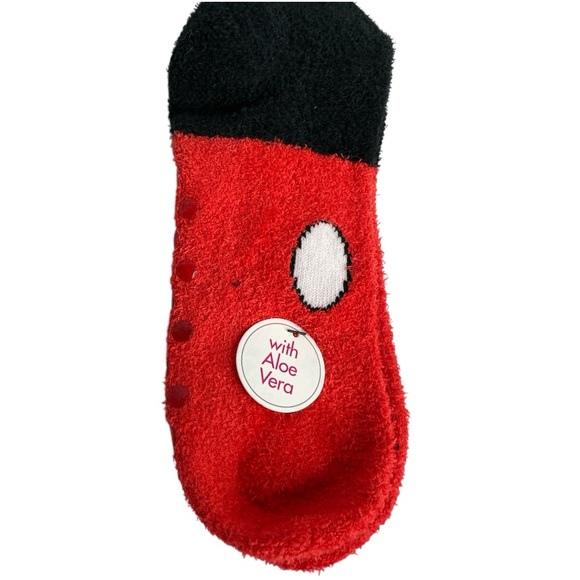 Disney Mickey Mouse Majesty Spa 2-Pack Socks W/Aloe Vera Size 4-10 - Picture 6 of 7